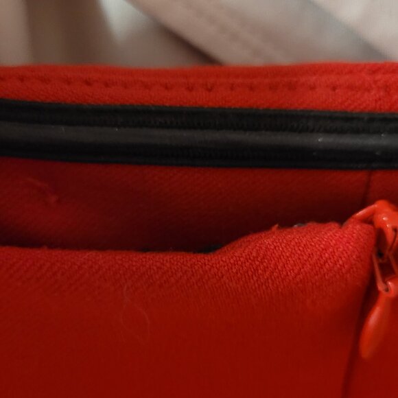 ZARA RED STRAPLESS DRESS - Picture 4 of 6